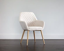 Jayna Dining Chair (Gold) - NicheDecor