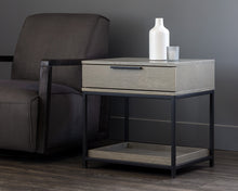 Rebel Nightstand (Taupe) - NicheDecor