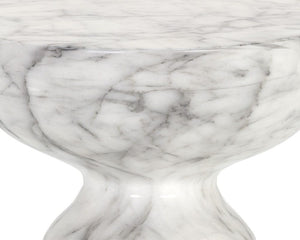 GOYA ACCENT TABLE (MARBLED)