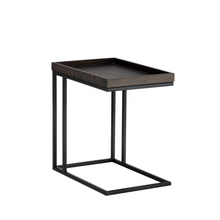 C-SHAPED END TABLE
