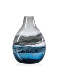 Andrea Blue Swirl Vase (3 Sizes) - NicheDecor